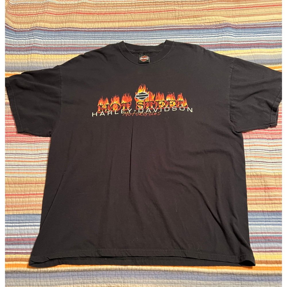 Vintage Harley Davidson Hot Steel‎ Four Corners Farmington NM T Shirt 2XL